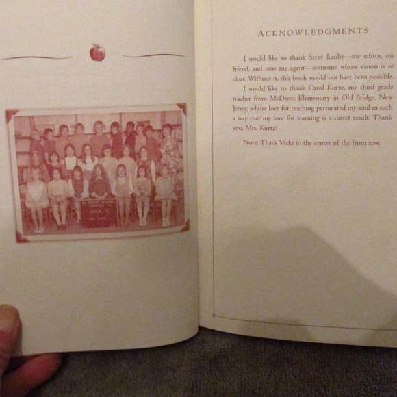 Apples Of Gold For Teachers By Vicki Caruana Hardcover - Picture 9 of 9